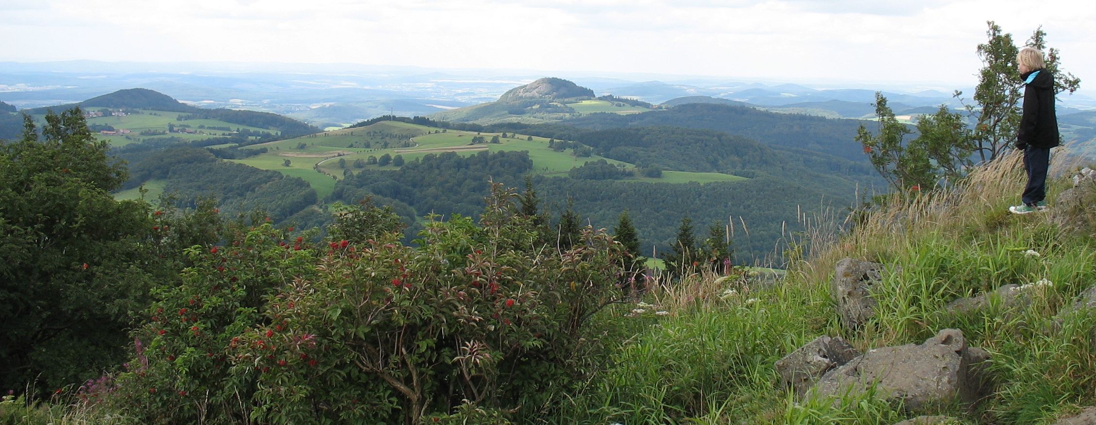 Blick auf die Rhön